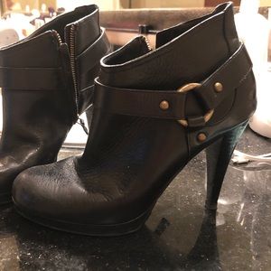 Cole Haan Leather Booties